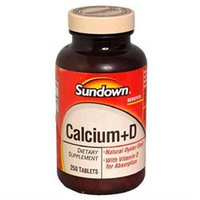 Sundown Naturals Calcium with Vitamin D3, 250 tablets