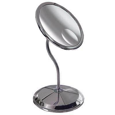 Zadro Tri Optics Oval Vanity Mirror in Chrome OVL37
