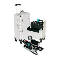 Seya Silver 360 Professional Rolling Makeup Case