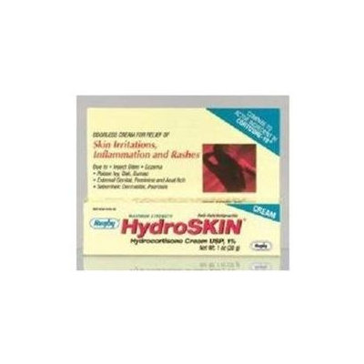 Watson Rugby Labs HydroSkin Hydrocortisone Cream 1%, 1 oz, Watson Rugby