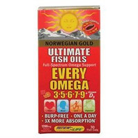 Renew Life Formulas(r) Norwegian Gold Ultimate Fish Oils Every Omega