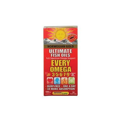 Renew Life Formulas(r) Norwegian Gold Ultimate Fish Oils Every Omega