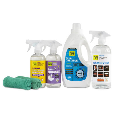 Better Life Natural 6 Piece Cleaning Set, Clear