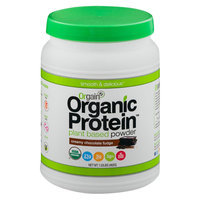 Orgain Organic Creamy Chocolate Fudge Plant Based Protein Powder - 16.32 oz