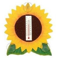 Bobbo Inc BOBBO2170623 Sunflower Thermometer Small