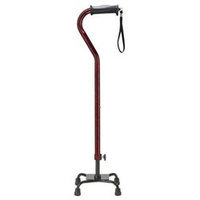 Drive Medical Walking Canes Adjustable Height Small Base Quad Cane