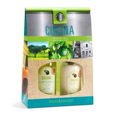 Fruits & Passion Cucina Risotto Hand Soap and Hand Cream Duo, Orange Sanguinelli and Fennel