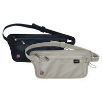 Lewis and Clark Rfid Waist Stash - Black
