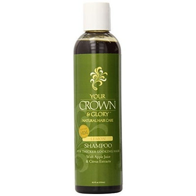 Your Crown & Glory Heritage Store Shampoo for Thicker Hair, Lemon, 8.5 Ounce