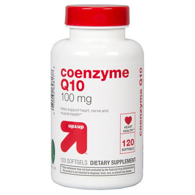 up & up Coenzyme Q10 100mg Softgels - 120 Count