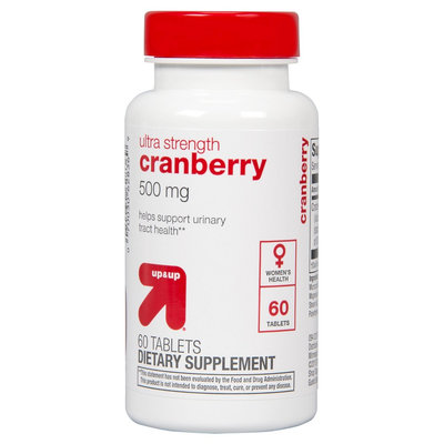 up & up Ultra Strength Cranberry 500 mg Tablets For Women - 60 Count