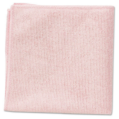 Rubbermaid Commercial Reusable Cleaning Cloth, Pink