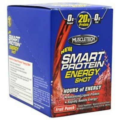 Smart Protein Energy Shot Fruit Punch Muscletech 6-2.5 fl oz Box