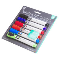 Ubrands Dry Erase Markers Chisel Tip 6ct - U Brands, Multi-Colored
