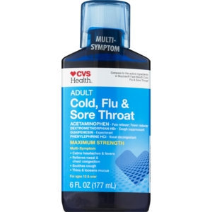 CVS Pharmacy Adult Cold, Flu & Sore Throat Max Strength Reviews 2019