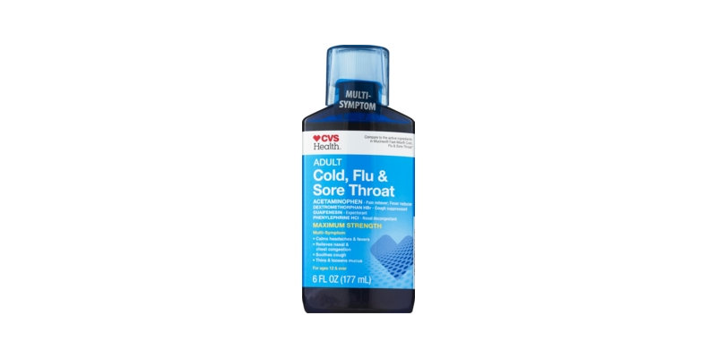 CVS Pharmacy Adult Cold, Flu & Sore Throat Max Strength Reviews 2019