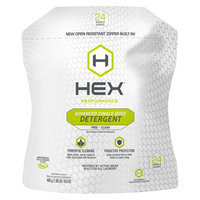HEX Performance Free + Clear Advanced Single Dose Laundry Detergent - 24 Single Doses, None