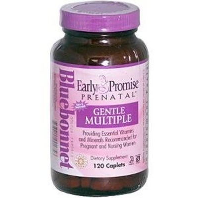 Bluebonnet Early Promise Prenatal Gentle Multiple Caplets, 120 Count