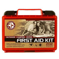 Be Smart Get Prepared Outdoor First Aid Kit, 202 Pieces, 1 kit