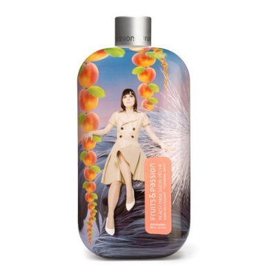 Fruits & Passion Imagine Foaming Bath, Peach Obsession, 16.9 ounce Bottle
