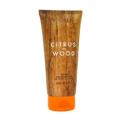 Yardley Citrus Wood Hair & Body Wash 200ml/6.7oz