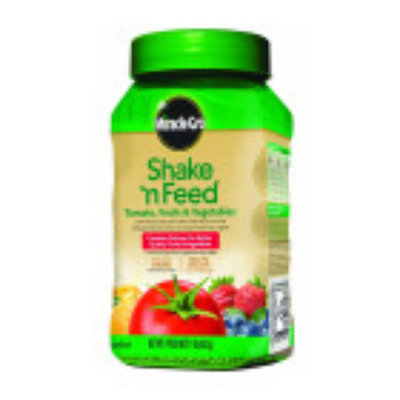 Scott's Scotts Miracle-Gro Shake N Feed Tomato Fruit & Vegetable 8 Ounce 1008111 Pack of 6