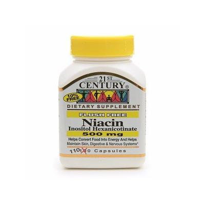21st Century Flush Free Niacin 500mg 110 capsules