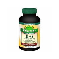 Finest Vitamin B-6 100mg Tablets 300 ea