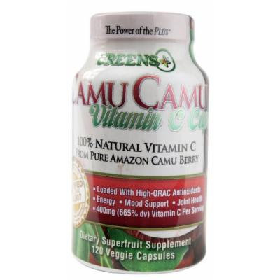 Camu Camu-Vitamin C Greens+ (Orange Peel Enterprises) 120 VCaps