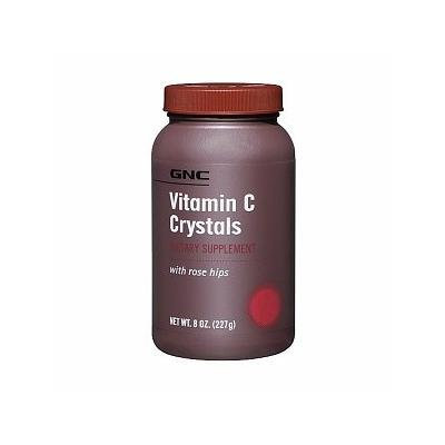 GNC Vitamin C Crystals with Rose Hips 8 oz (227 g)