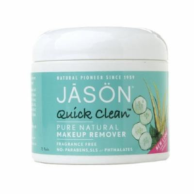 Jason Natural Cosmetics Quick Clean Makeup Remover Pads, Oil Free 75 ea