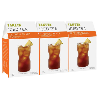 Takeya All Natural Tropical Black Iced Tea 6ct
