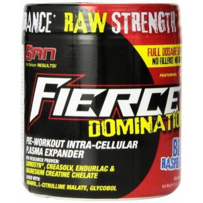 SAN Fierce Domination, Blue Raspberry, 179 Grams