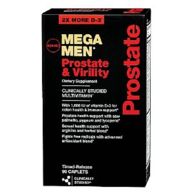 GNC Men's Mega Men Prostate & Virility Multivitamin