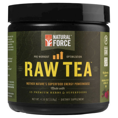 Natural Force - Raw Tea Pre-Workout - 0.26 lbs.