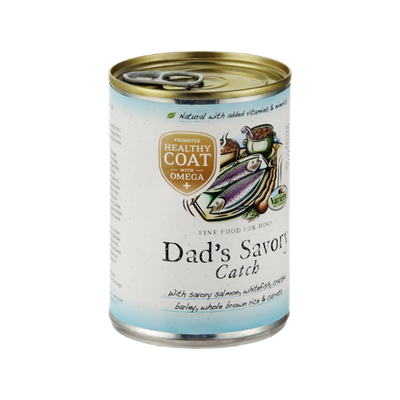 Variety Dad's Savory Catch Fine Food for Dogs