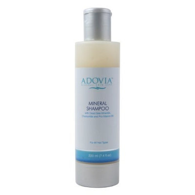 Seaora Mineral Skin Care Adovia Mineral Skin Care Dead Sea Mud Shampoo with Dead Sea Minerals, Vitamin E and Chamomile, 7.4 fl oz