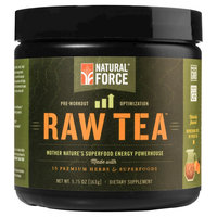 Natural Force - Raw Tea Pre-Workout Peach - 0.36 lb.