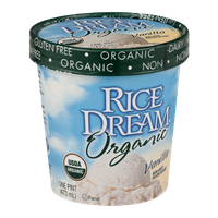 Rice Dream Organic Vanilla Non-Dairy Frozen Dessert