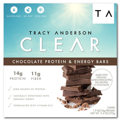 Tracy Anderson Method Tracy Anderson Clear Chocolate Protein & Energy Bars - 5 Count