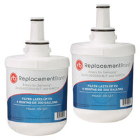 Samsung Comparable Refrigerator Water Filter 2 Pack - DA29-00003G, White