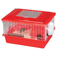 Iris Small Animal Habitat Cage - Red
