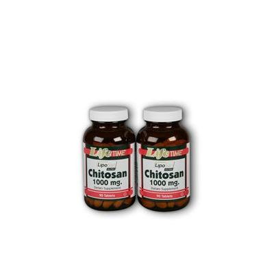 Lifetime Chitosan BONUS PAK -- 1000 mg - 180 Tablets