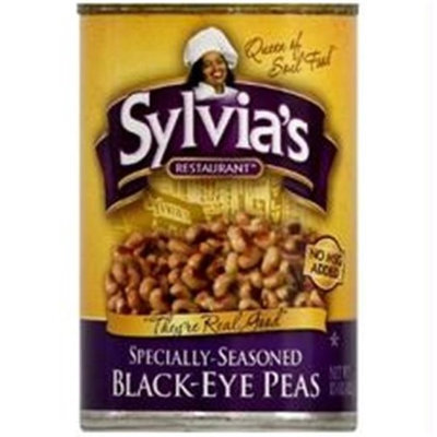 Sylvia's Sylvias B87115 Sylvias Restaurant Black Eye Peas -12x15oz