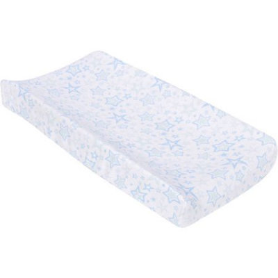 Miracle Industries MiracleWare Blue Stars Muslin Changing Pad Cover