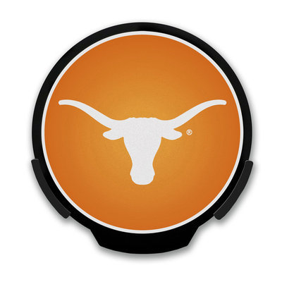 Power Decal 4 in. NCAA Team Automatic Activated LED Window Light University of Texas Longhorns Logo Sign 156688