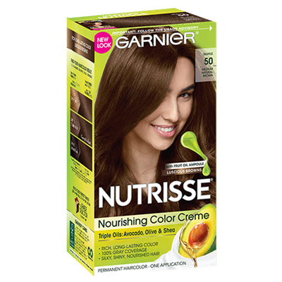 Garnier Nutrisse Nourishing Color Creme - Medium Natural Brown 50 (Truffle)