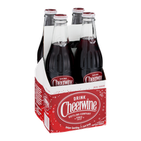 Cheerwine Unique Sparkling Soft Drink - 4 CT