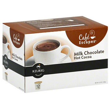 Keurig Cafe Escapes Milk Chocolate Hot Cocoa