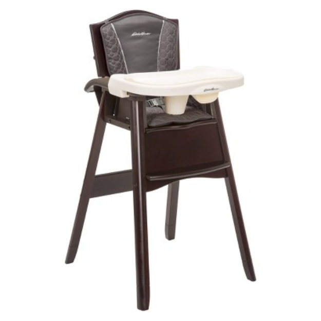 Eddie Bauer Classic 3-in-1 Wood High Chair Coal Creek